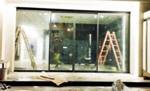 درب اتوماتیک شیشه ای